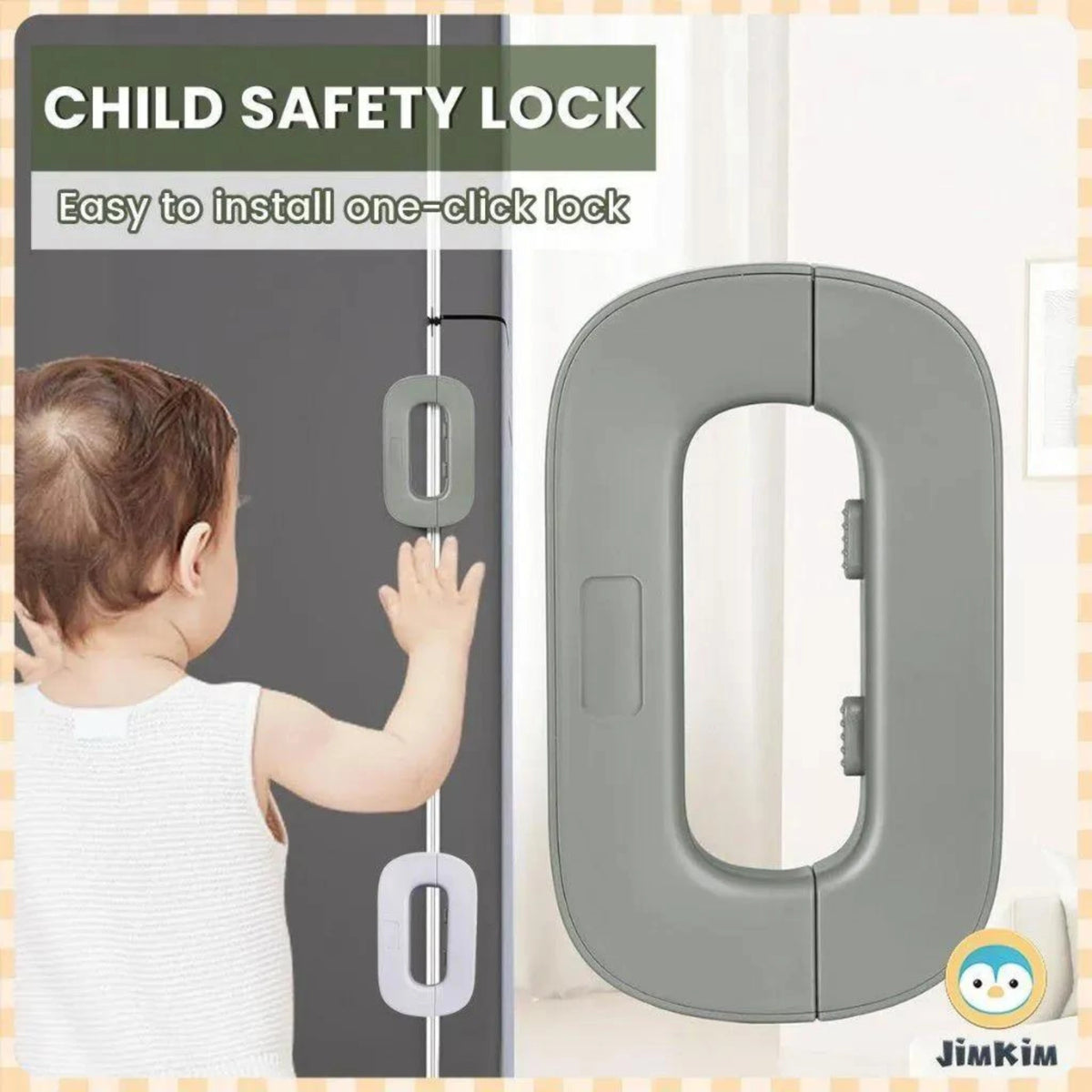 Refrigerator Lock For Child Safety