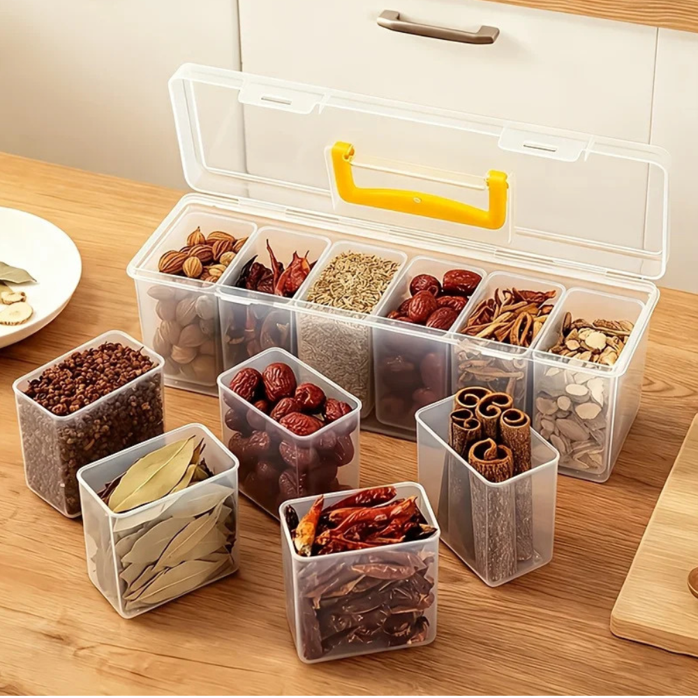 7 Piece Airtight Food Storage Container Set